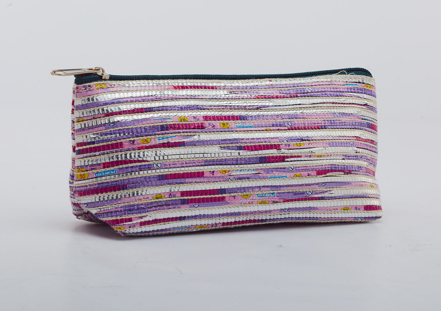 Purple & Silver - Pencil Pouch