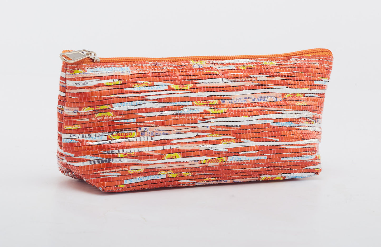 Red & Silver - Pencil Pouch