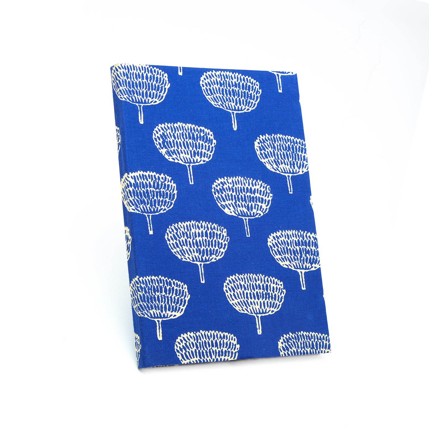 Cobalt Blue Color with Ethnic Design - Regular Size Diary