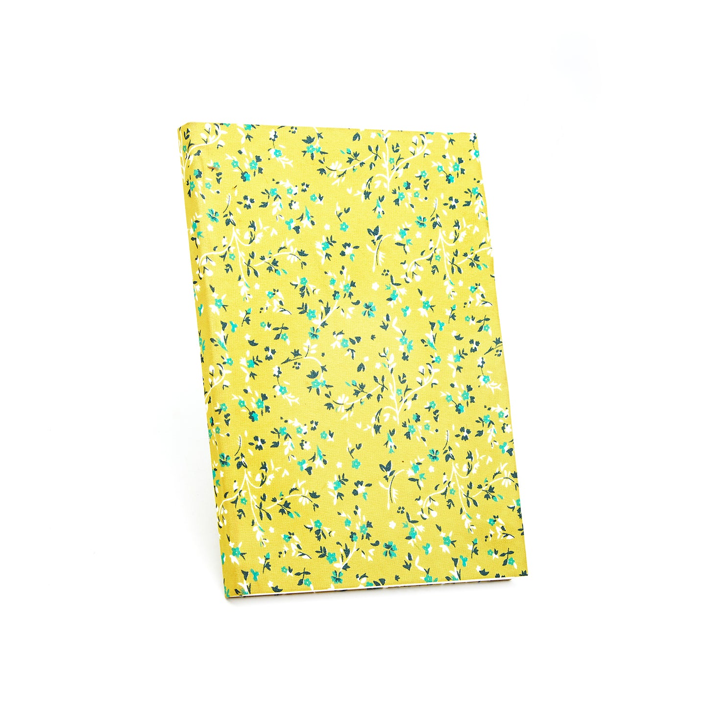 Butter Yellow Color with Ethnic Design - Regular Size Diary