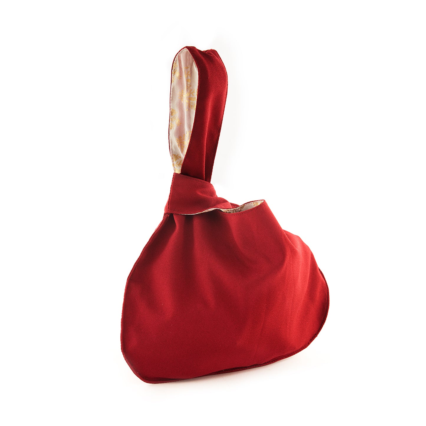 Rose Carmine - Japanese Knot Bag