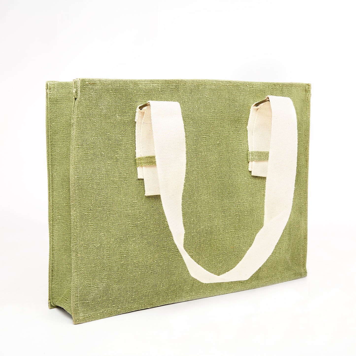 Pickle Green Colored Canvas Bag