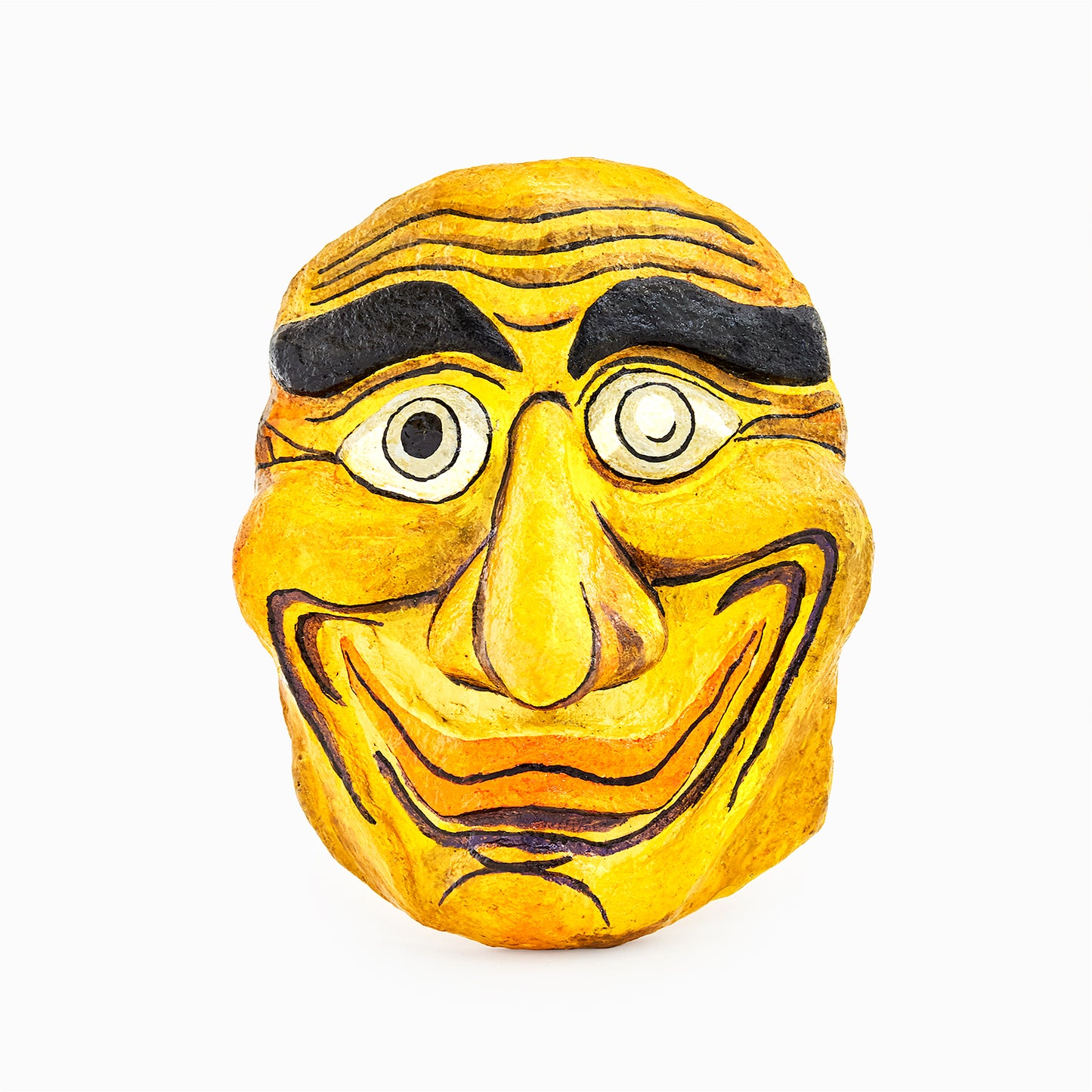 Funny Old Man - Face Mask for Wall Hanging