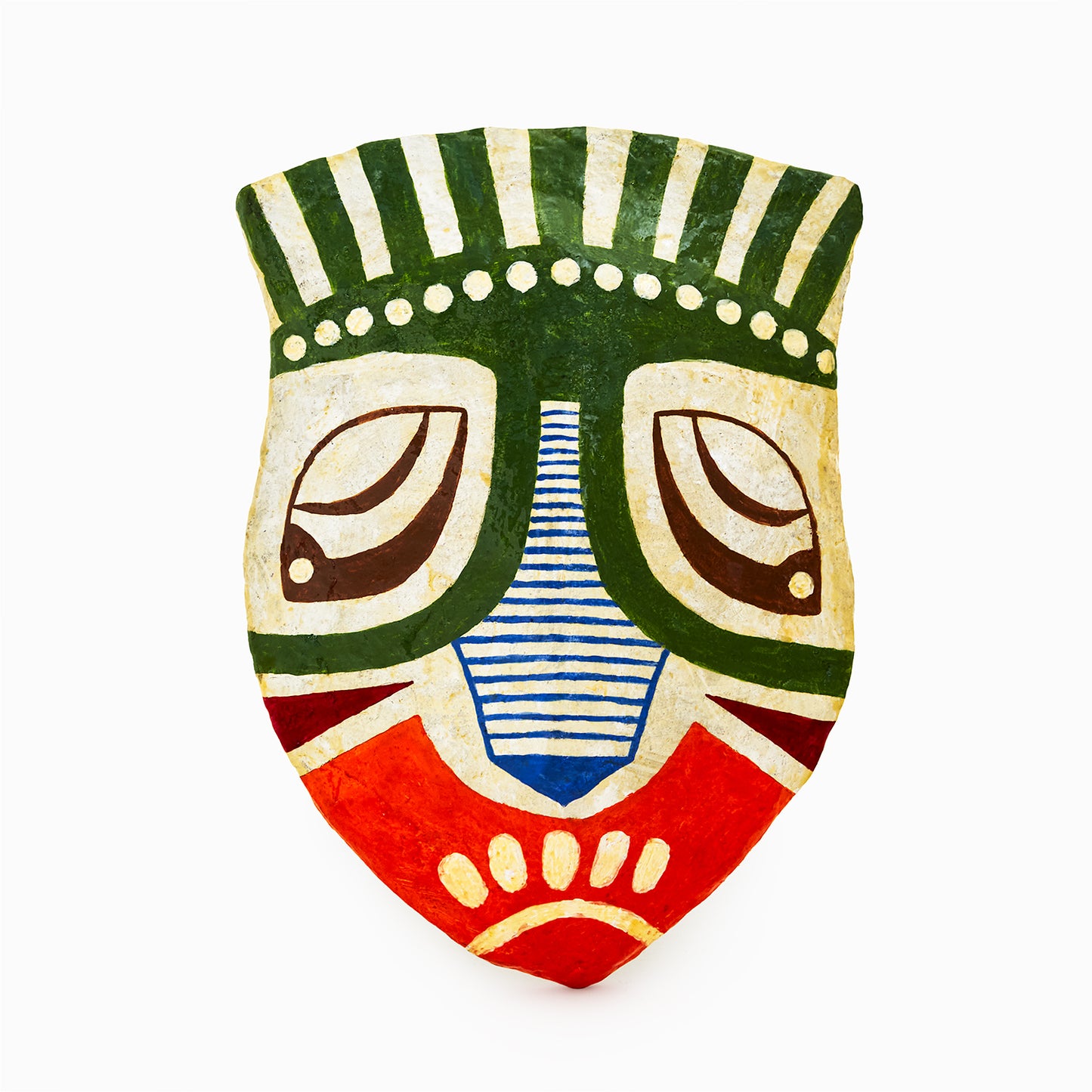 Tribal African - Face Mask for Wall Hanging