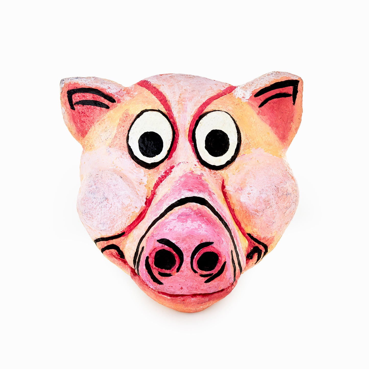 Pig - Face Mask for Wall Hanging