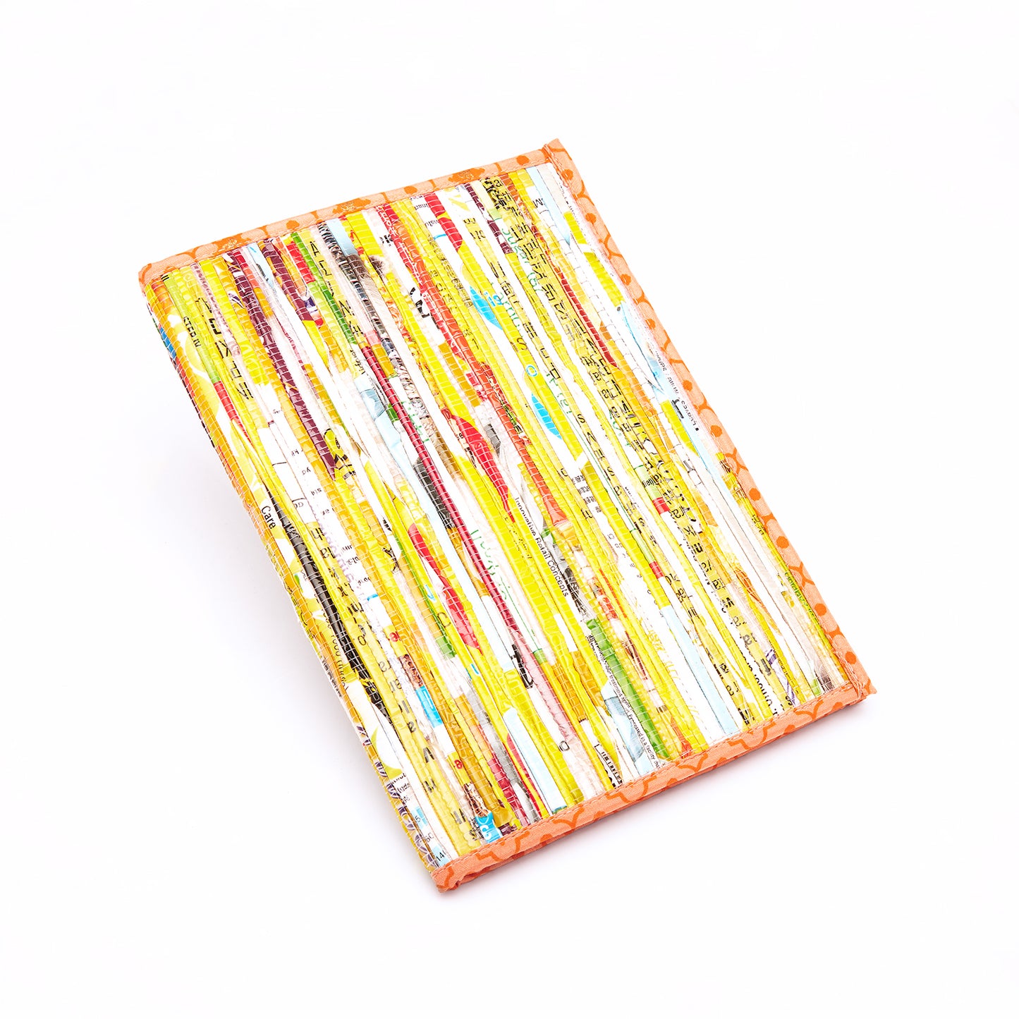 Vibrant mix of Yellow, Recycled Plastics (MLP) Diary Cover