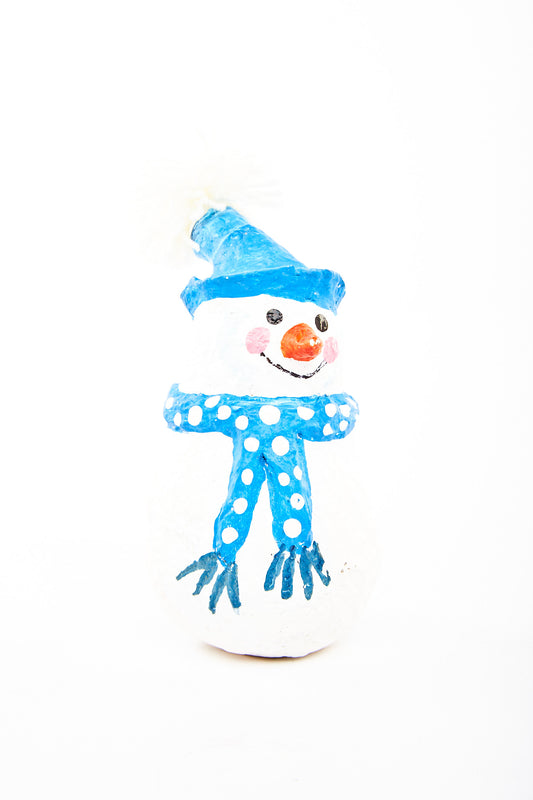 Blue & White - Snow Man