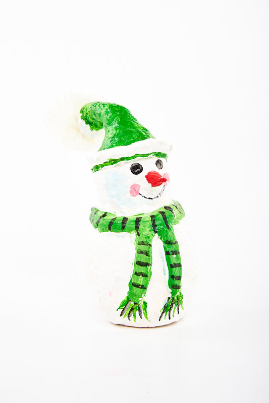 Shamrock Green & White - Snow Man