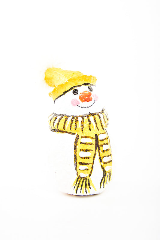 Yellow & White - Snow Man