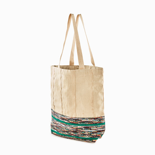 Canvas Bag with Waste Plastic bottom lining; on - Super Sale!!!