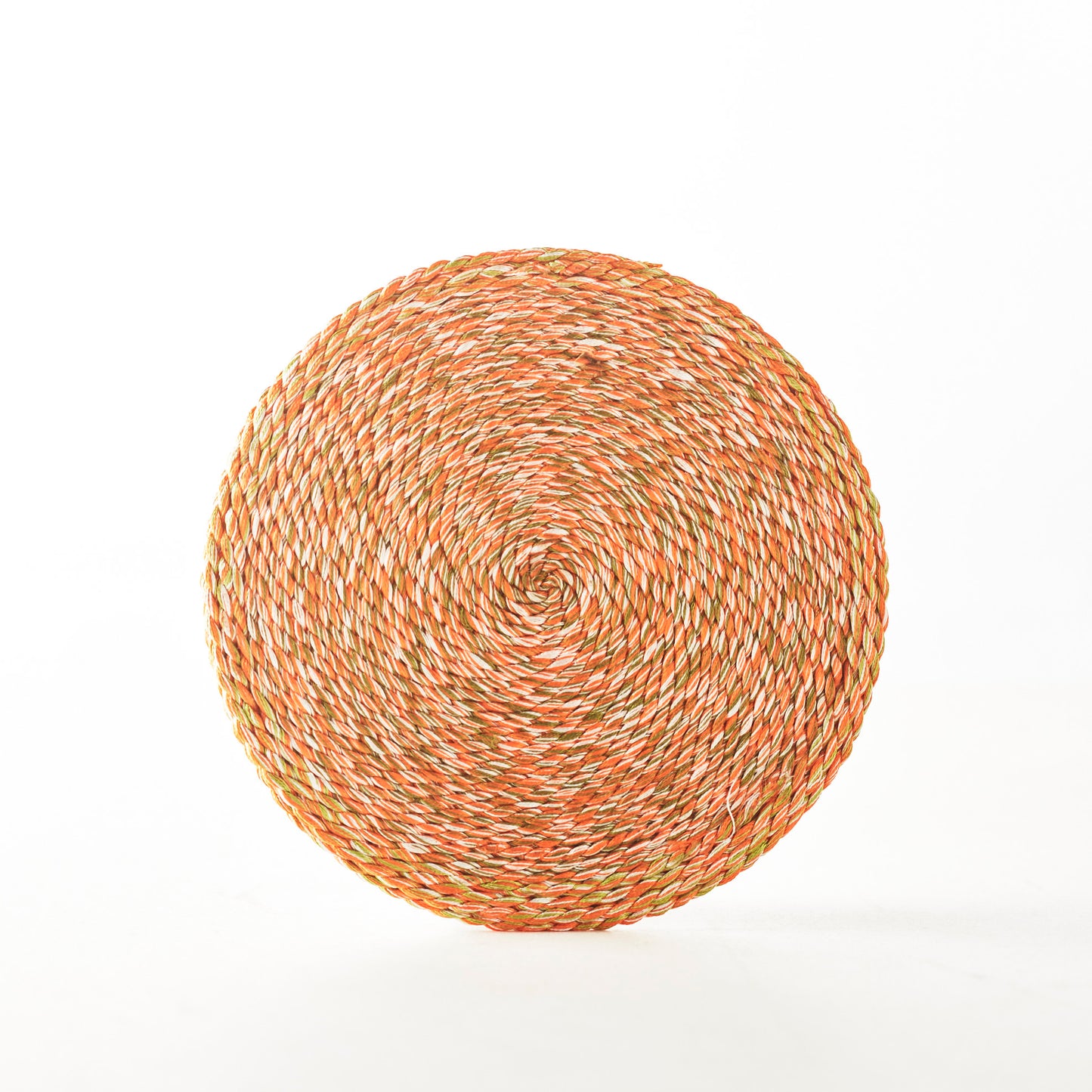 Orange - Thread Yarn Coaster