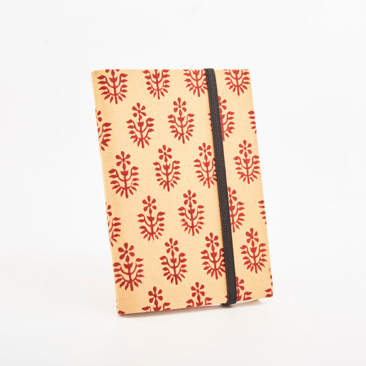 Ajrakh Block Print on Tortilla Brown - Cloth Diary