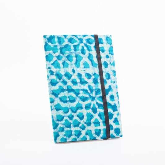 Block Print on a Denim and Sapphire Blue - Cloth Diary