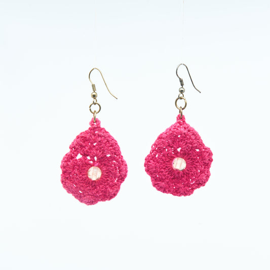 Blush Pink - Crochet Earring