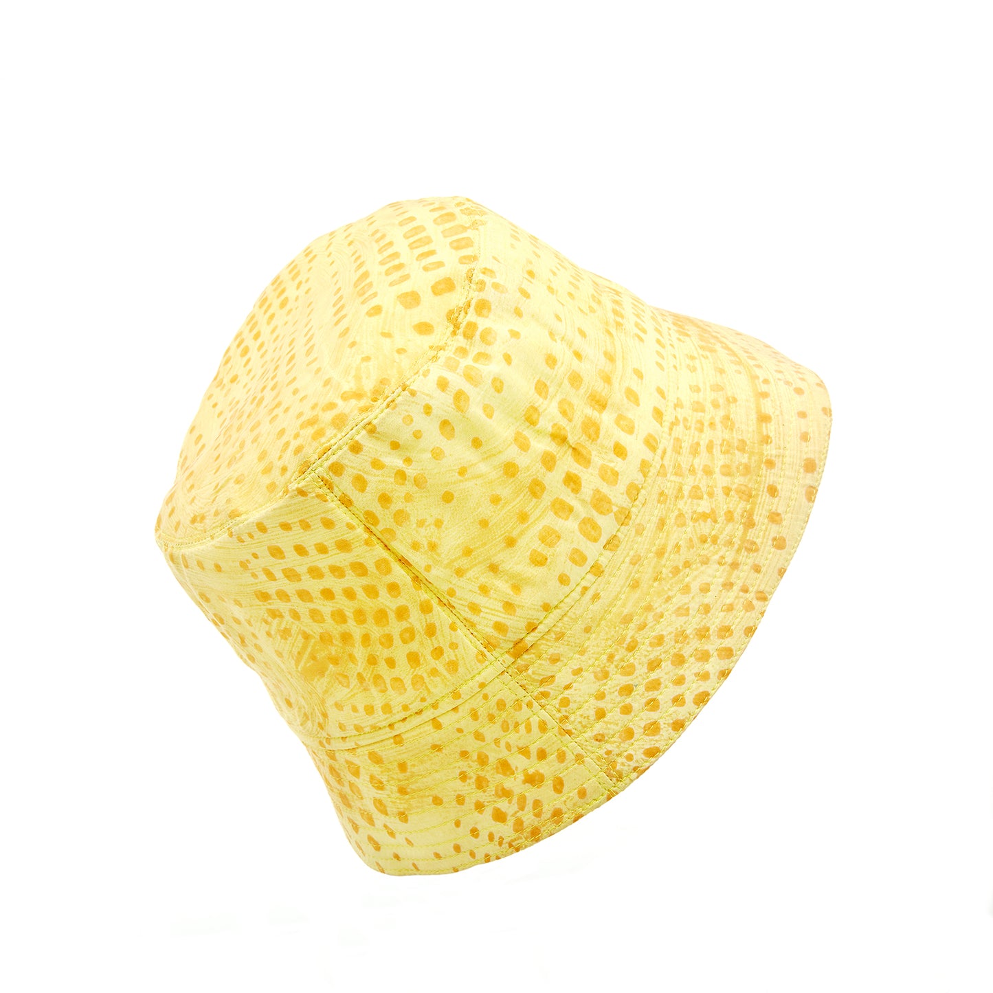 Polka Dot on a canary Yellow - Bucket Hat