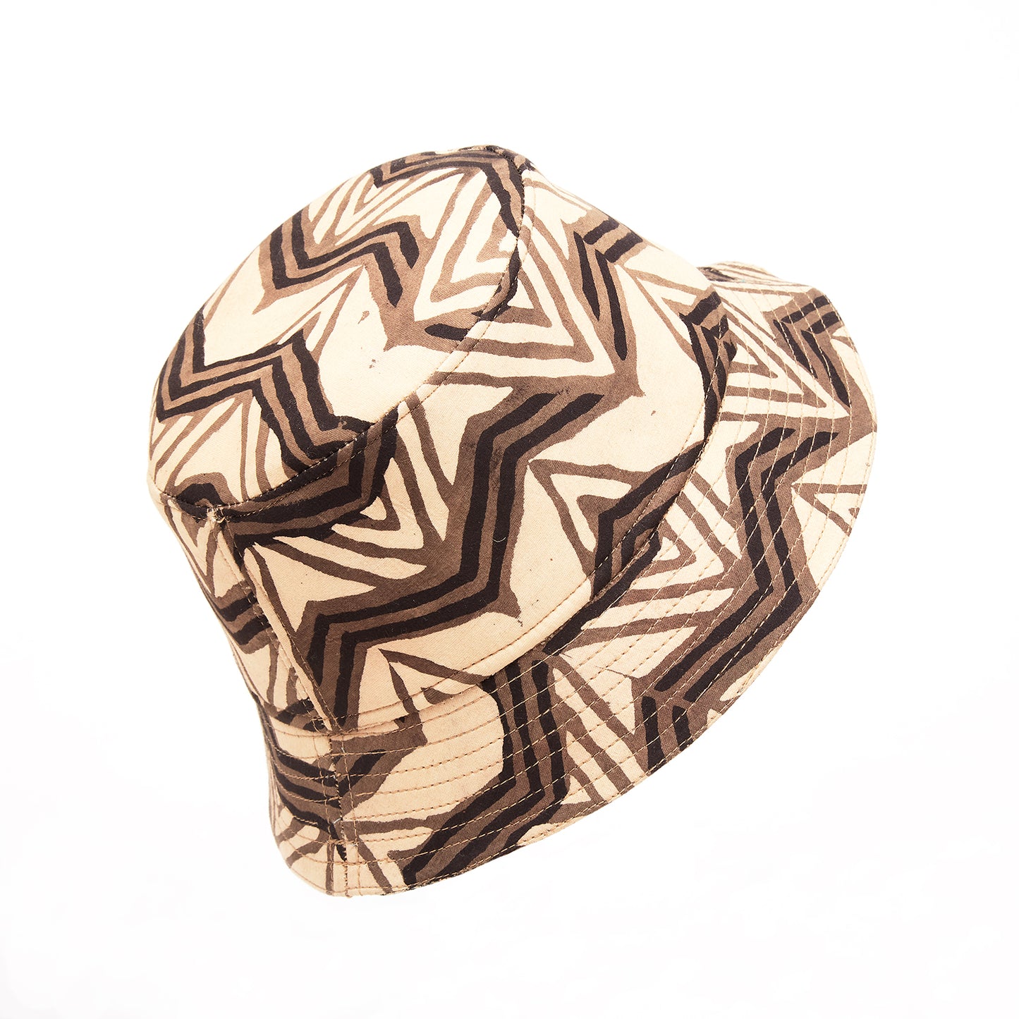 Tortilla Brown with Design - Bucket Hat