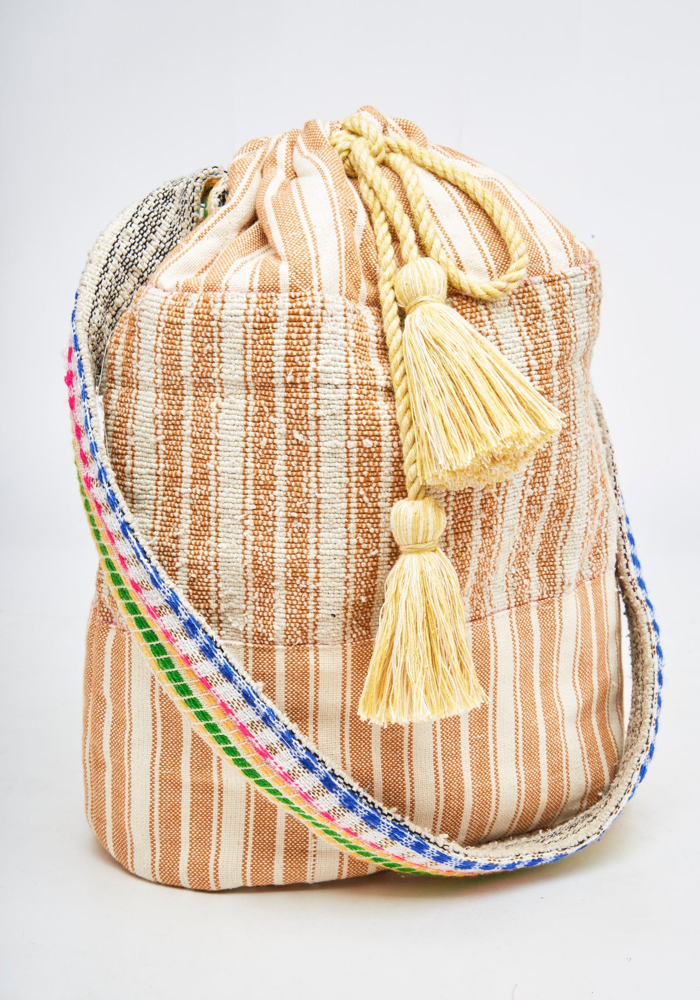 Whiite & Orange - Tote Bag