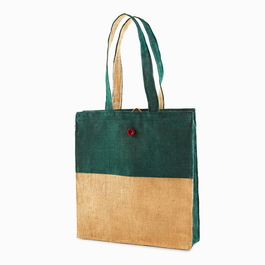 Green Colored Jute Bag on - SUPER SALE!!!