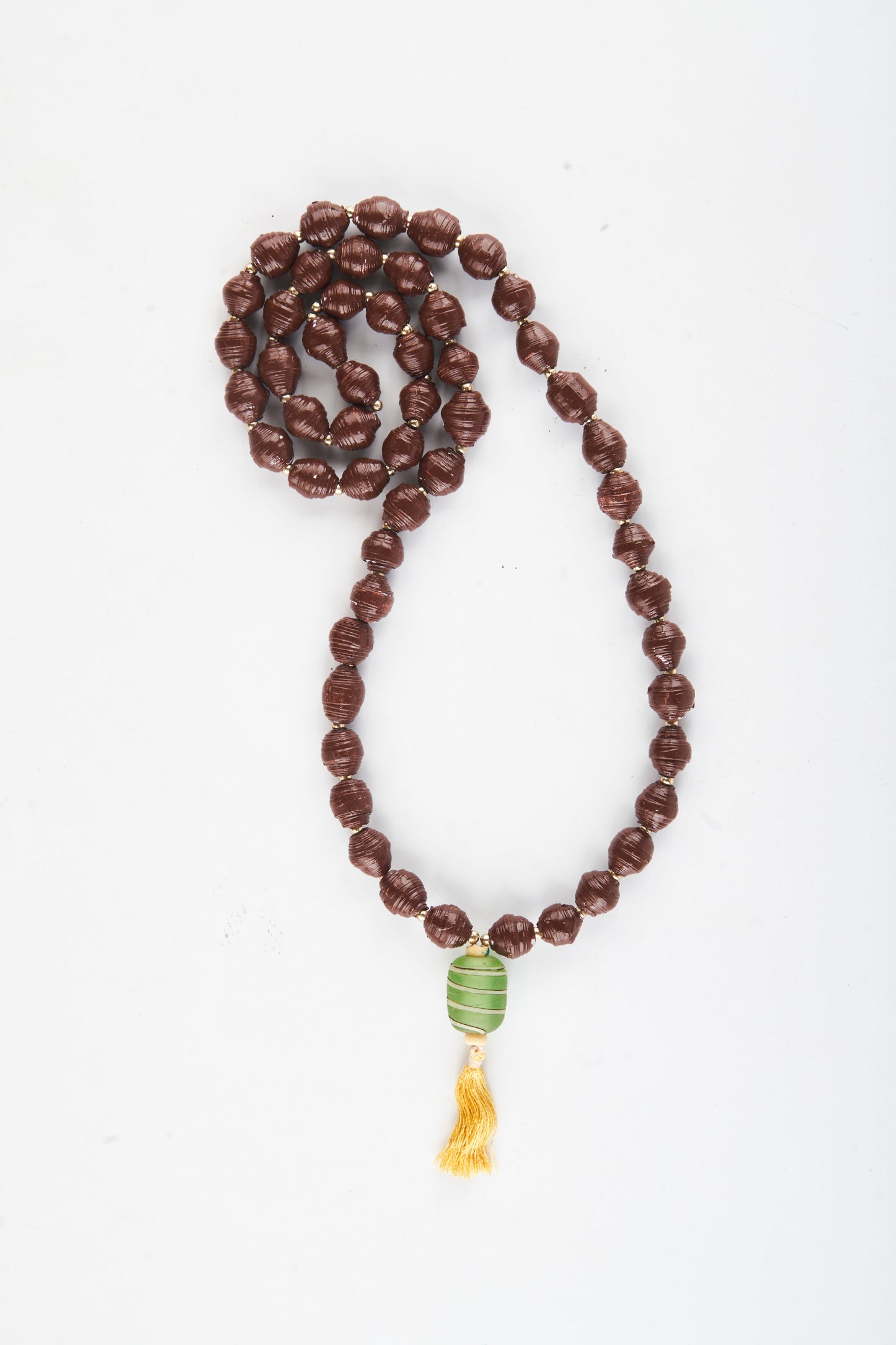 Mocha Brown - Bead Mala