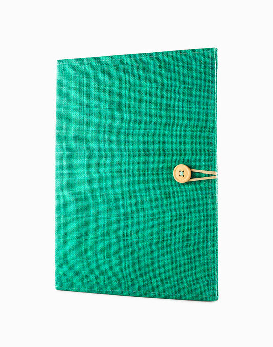 Mint Green - Jute Folder