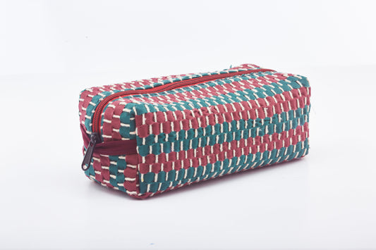 Green With Red - Toiletry Pouch