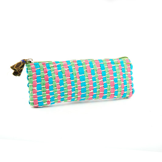 Recycled Non - Woven Fabric Pencil Pouch - Small