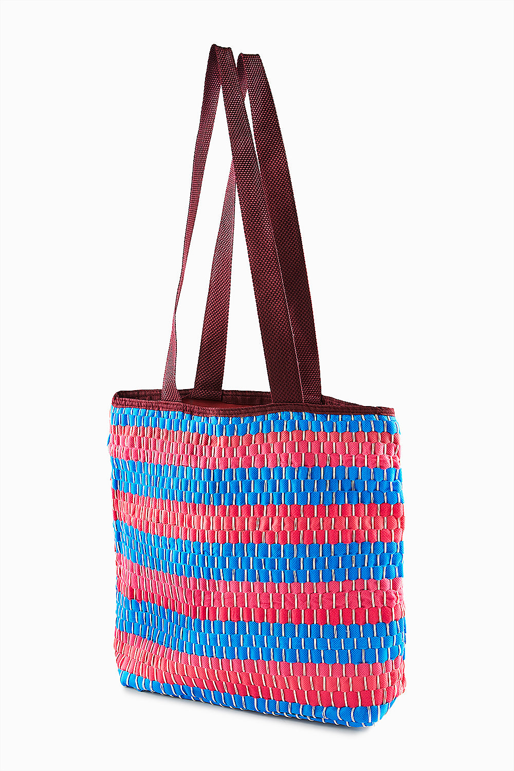 Sky Blue &  Colored Recycled Non-Woven Fabric Bag