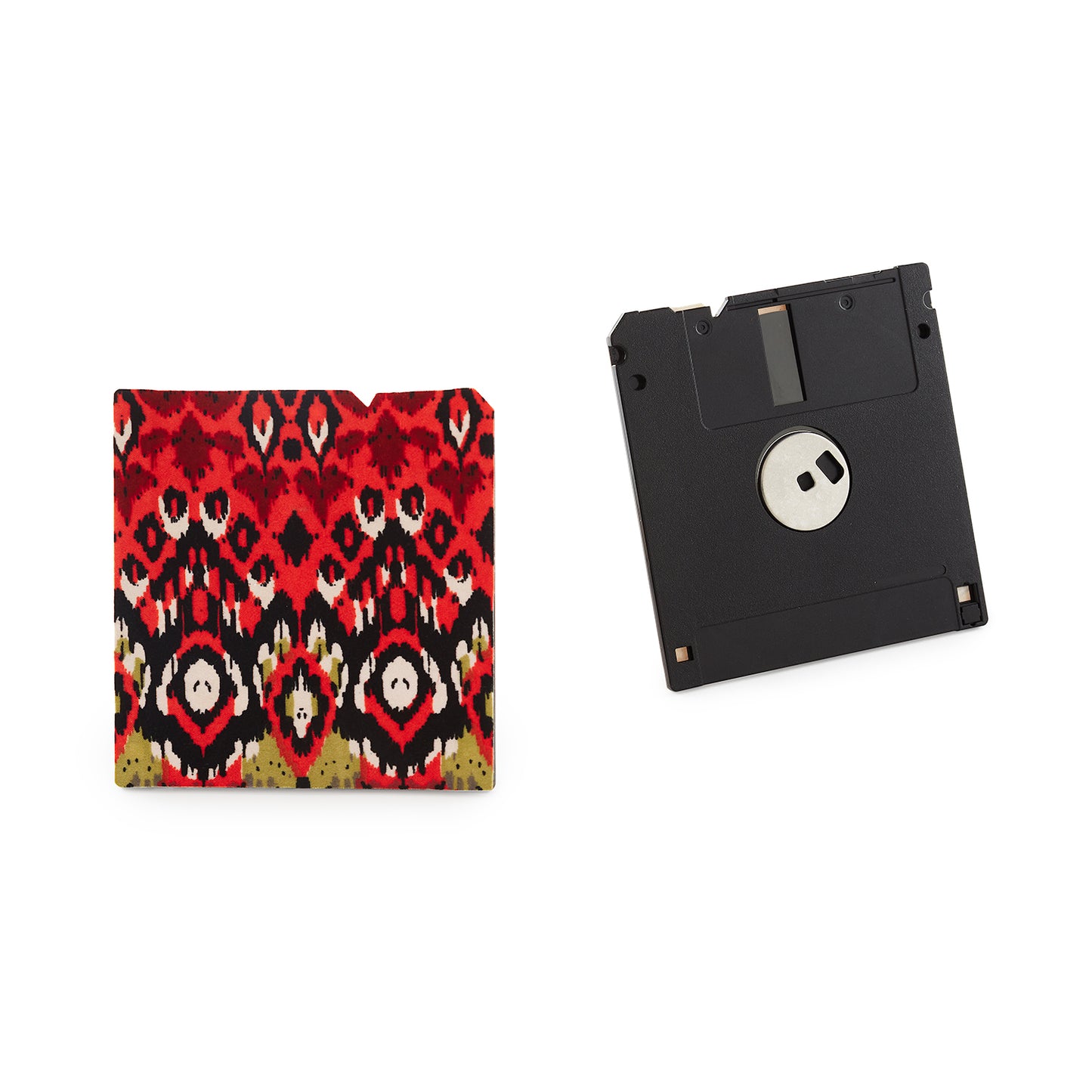 Ruby Red - Floppy Disk Coaster Set of 2