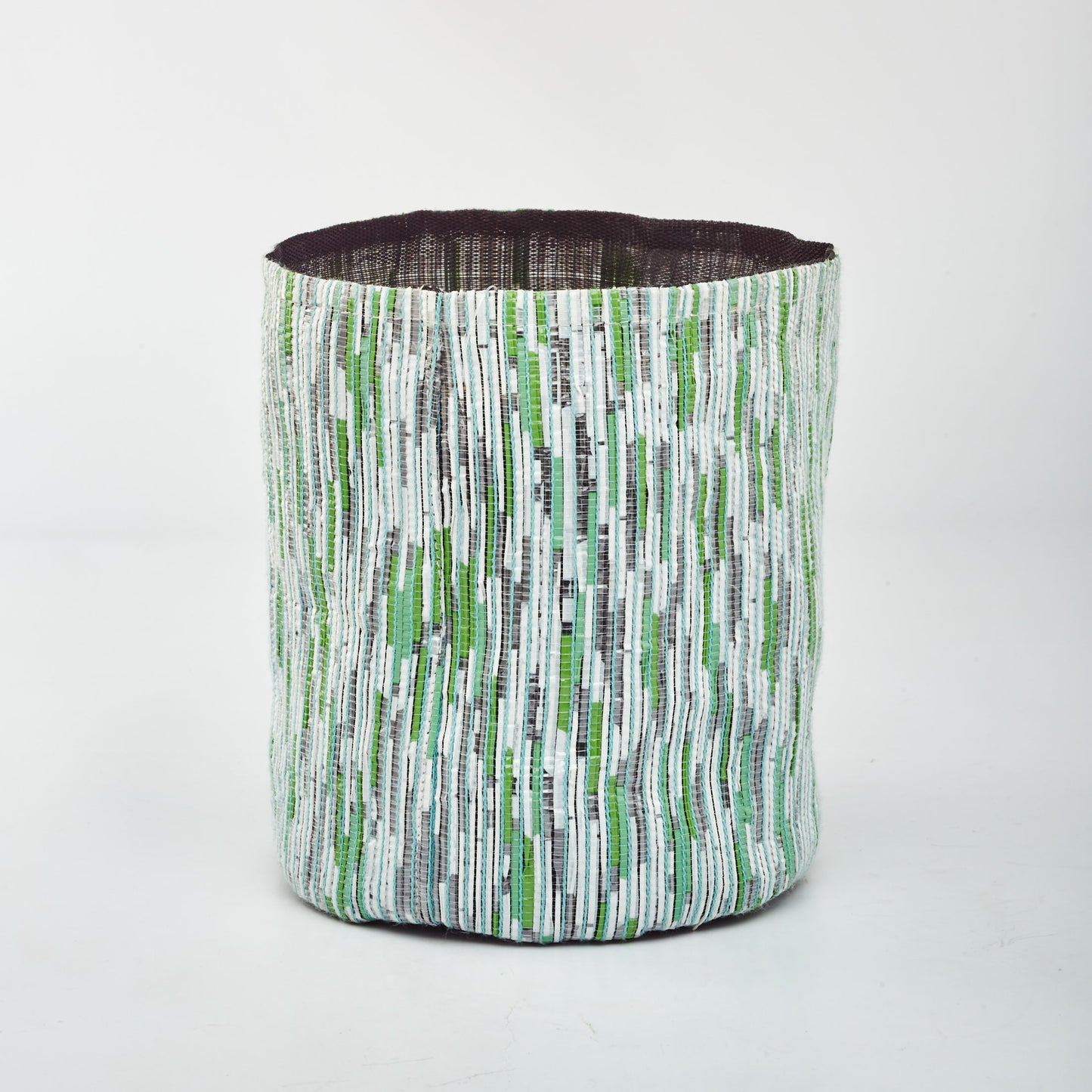 Planter : Green & White Color