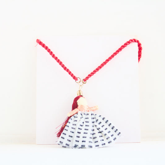 Berry Red - Doll Neckless