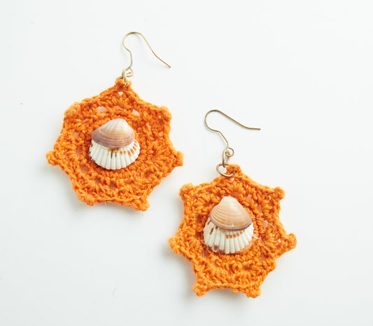 crochet earring