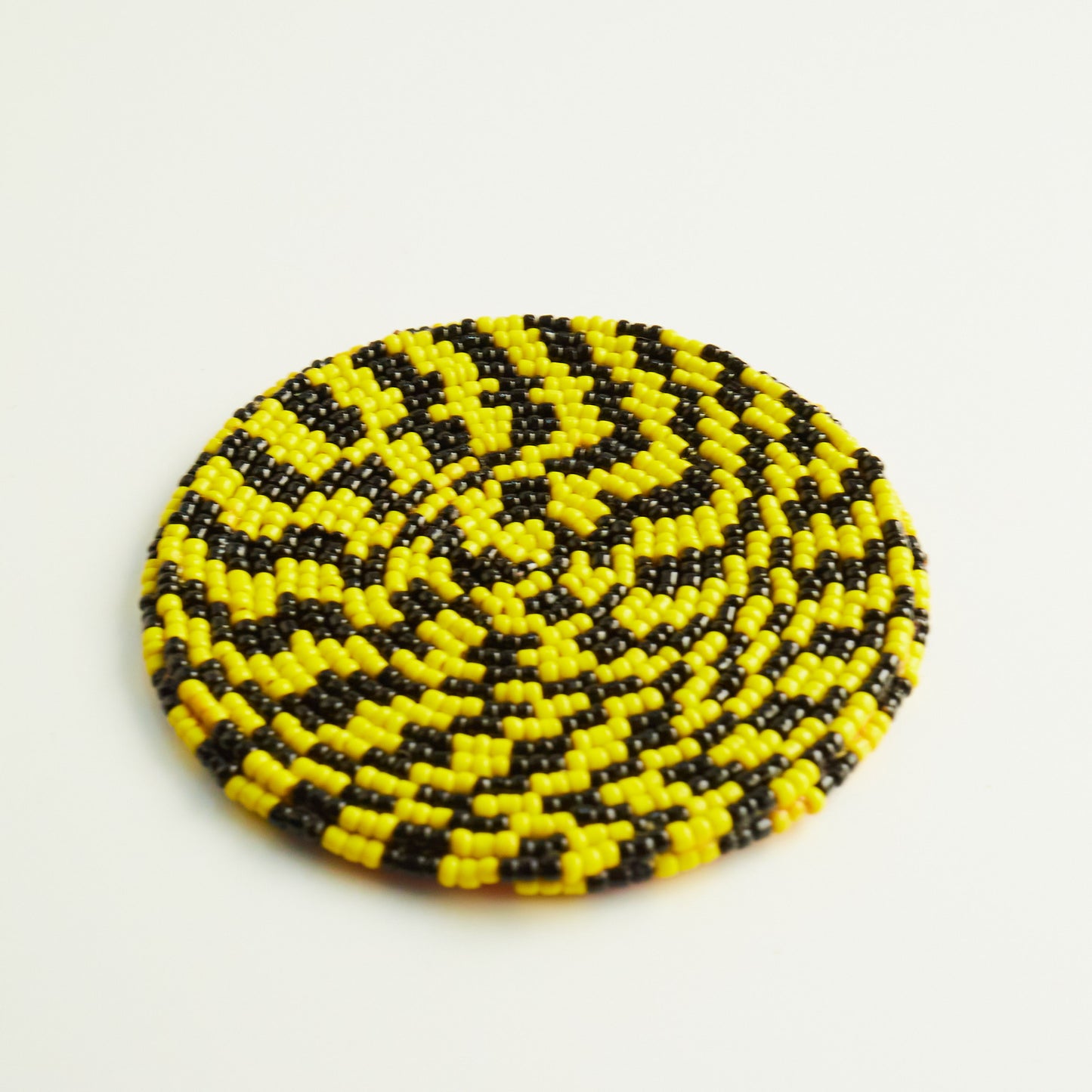 Yellow & Black : Coaster