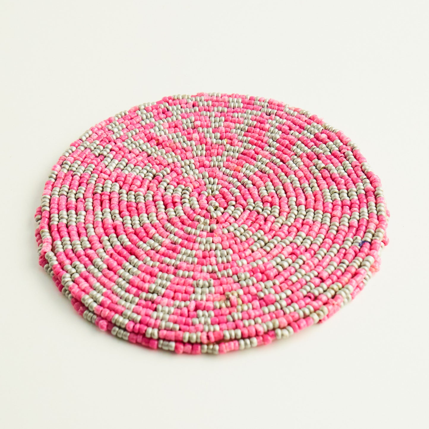 Pink & Grey : Coaster