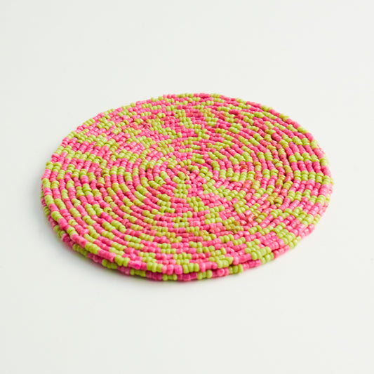 Pink & Green : Coaster