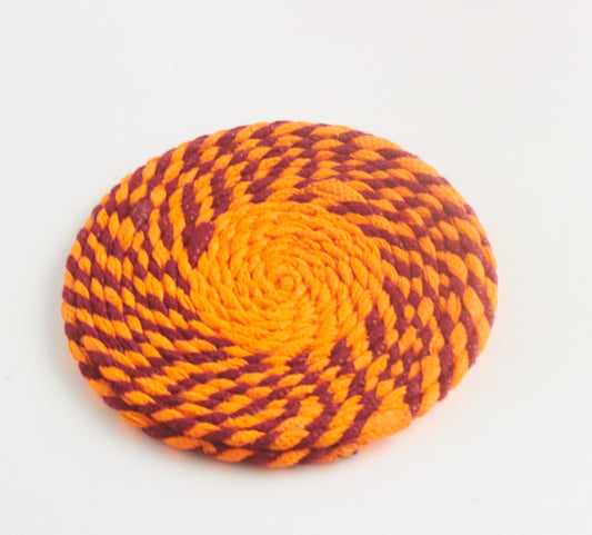 Orange & Brown - Non Wove Coaster