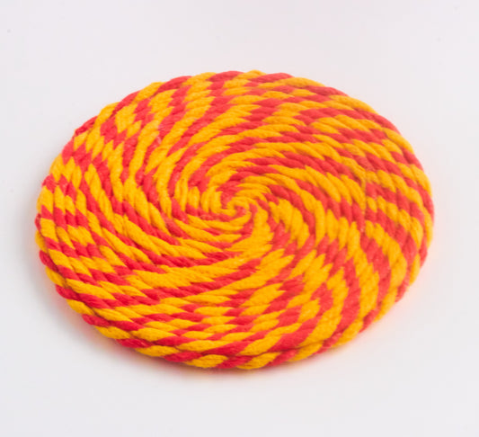Yellow & Red - Non Woven Coaster