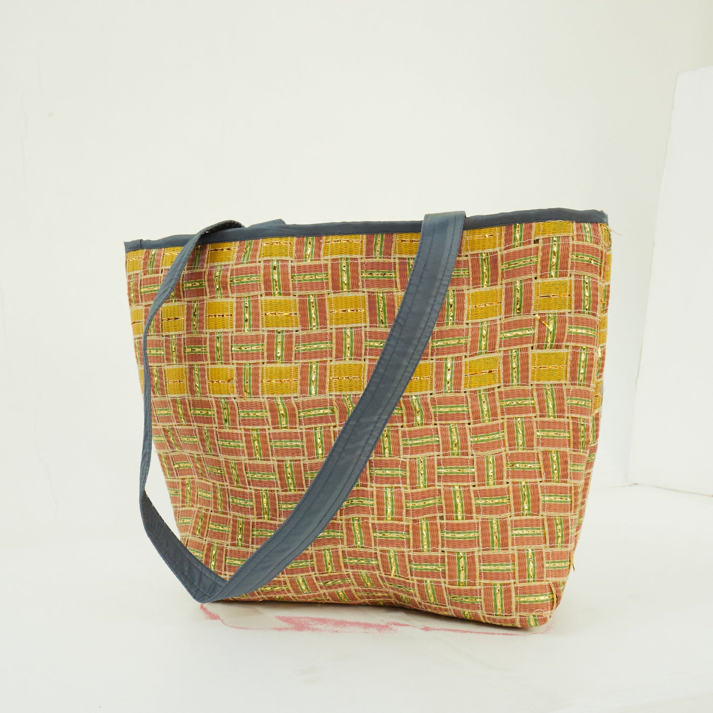 Brown & Yellow - Side Bag