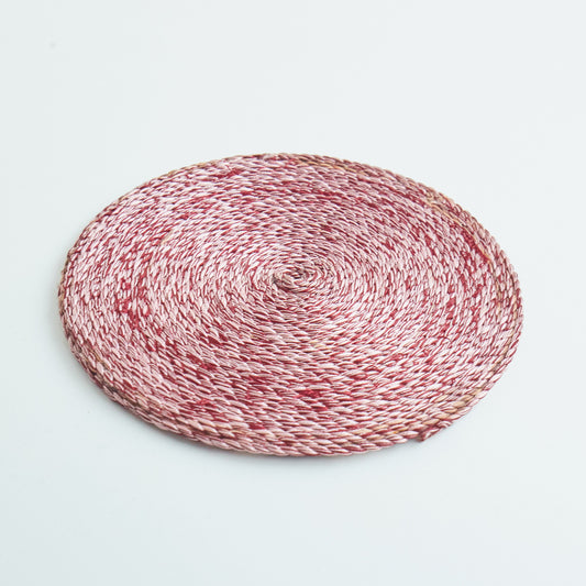 Almond Brown & Auburn Brown - Thread Yarn Coaster