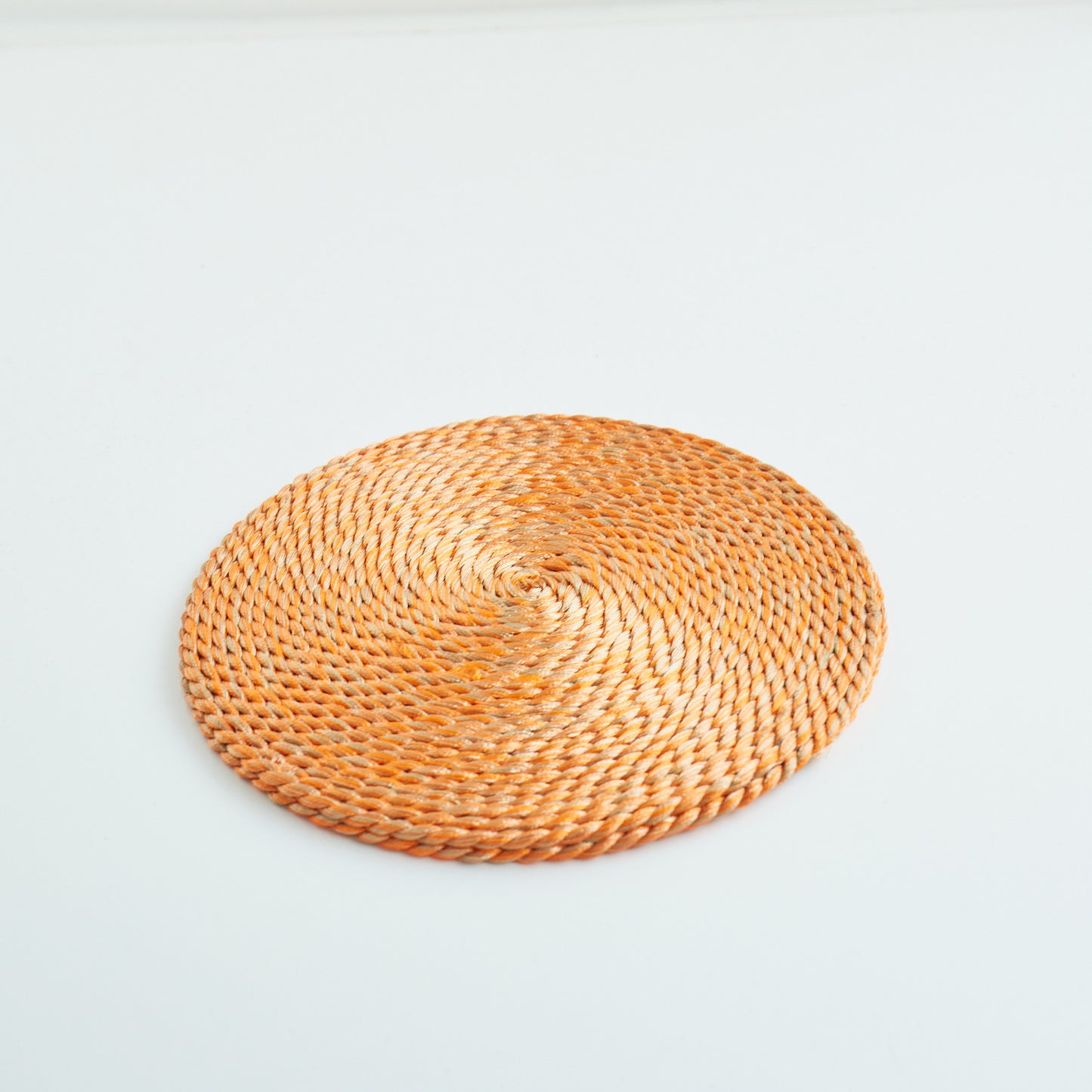 Cantaloupe Orange - Thread Yarn Coaster