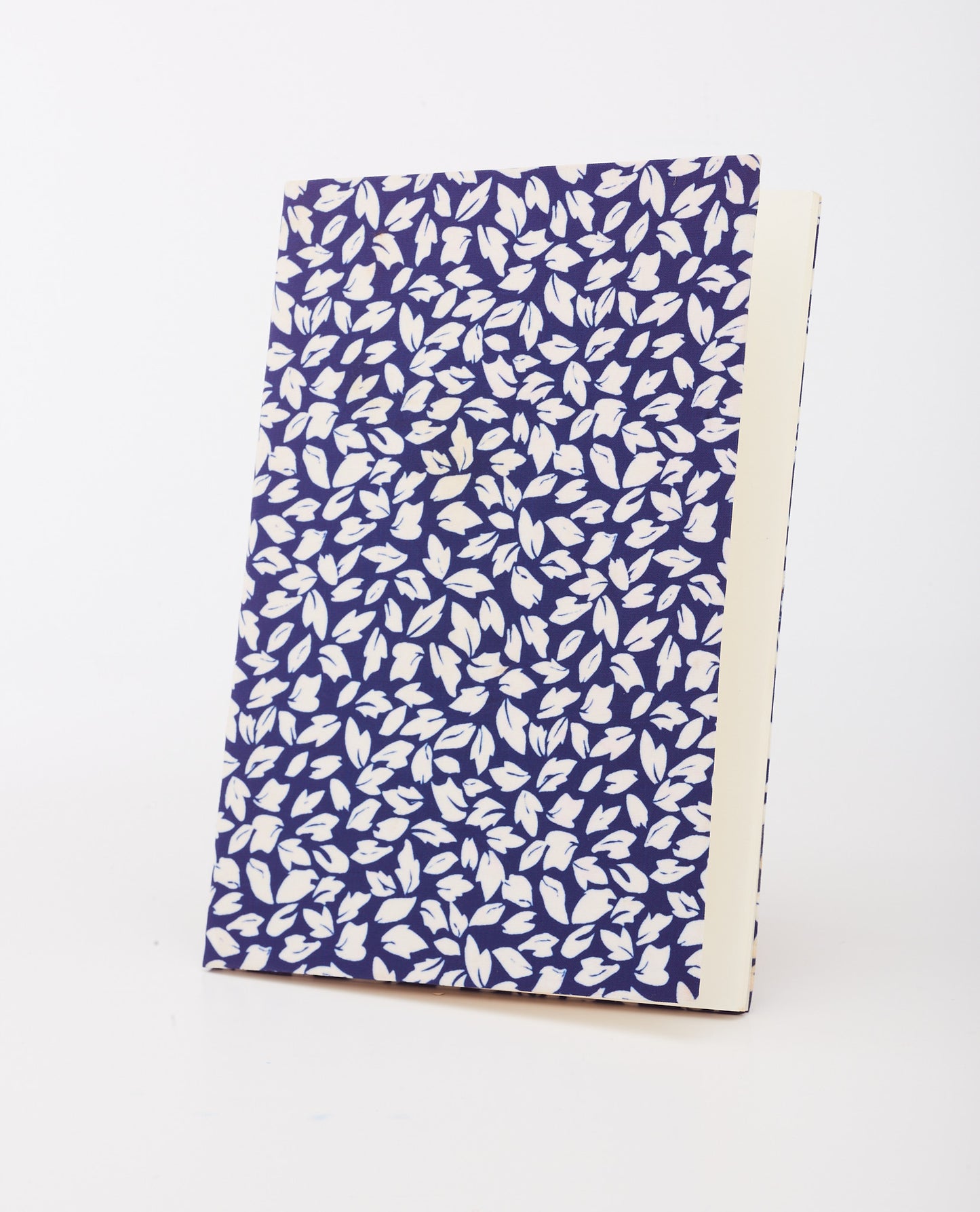 Leaf Design on a Blue - Diary