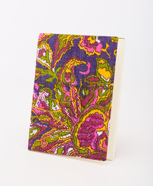 Flower Design on a Mauve Purple - Diary