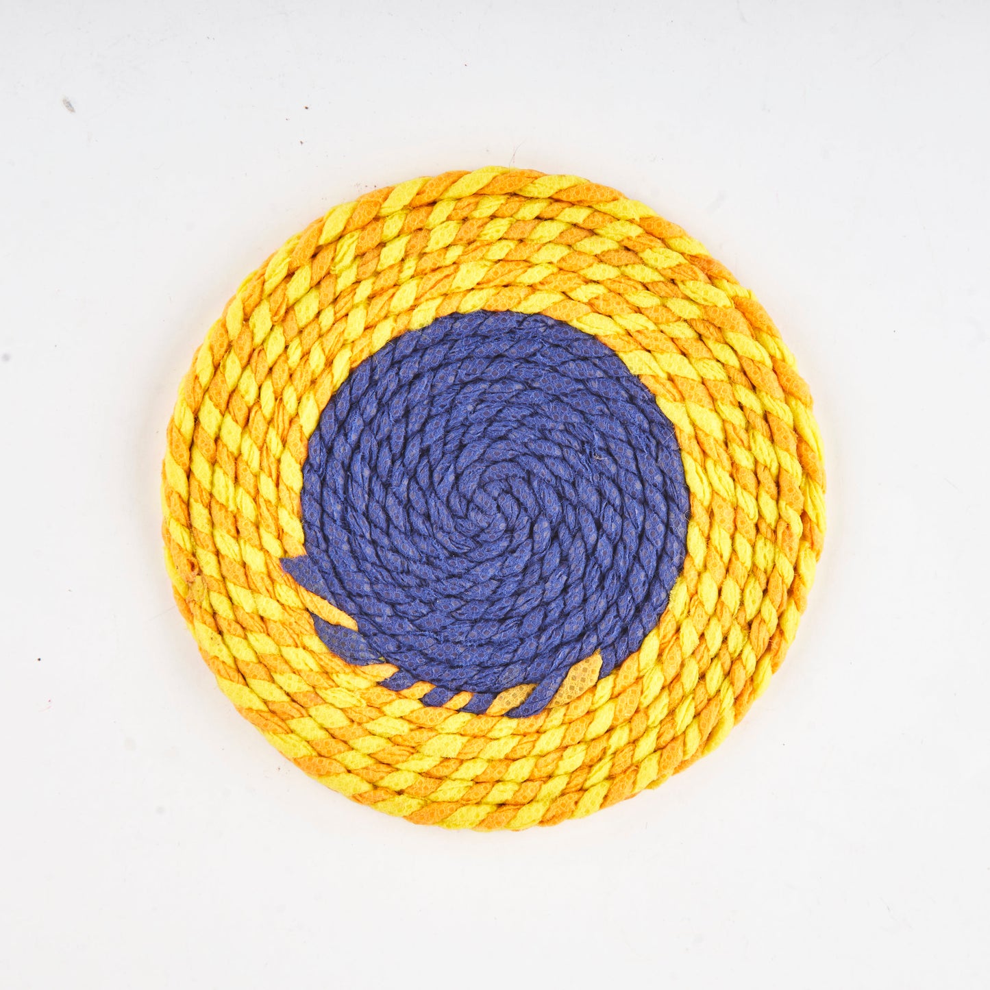 Orange, Yellow & Blue - Non Woven Coaster