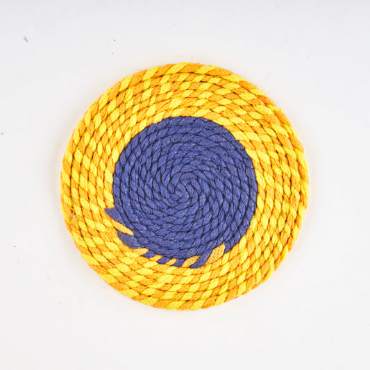 Orange, Yellow & Blue - Non Woven Coaster