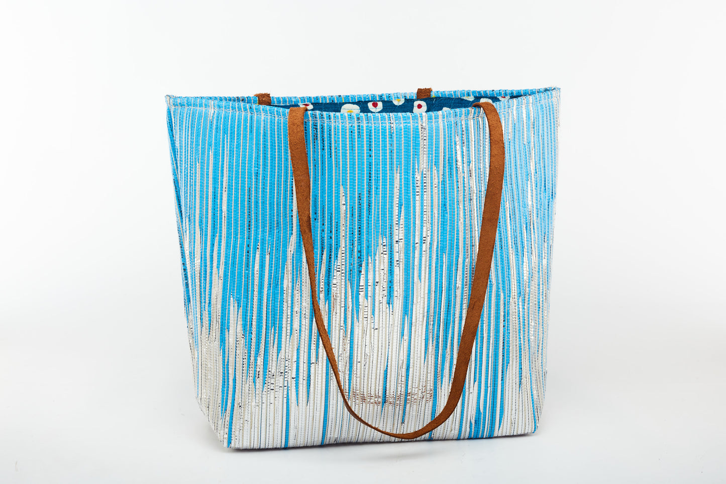 Blue & Silver - Side Bag