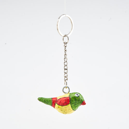 Green & Yellow Bird - Key Chain