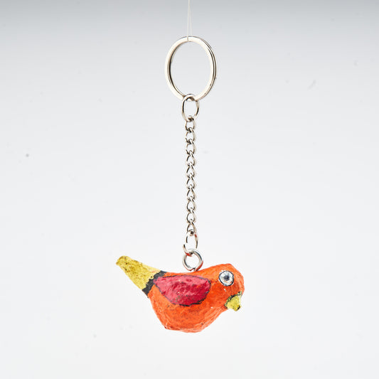 Orange Bird - Keychain