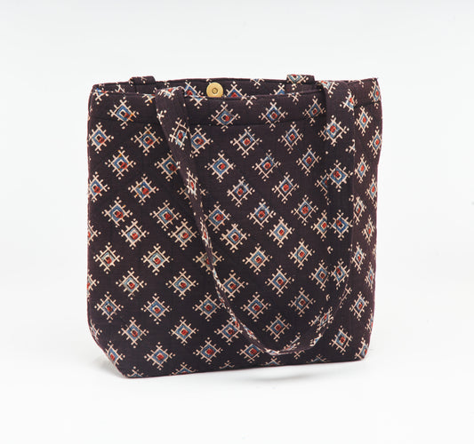 Umber Brown - Fabric Bag