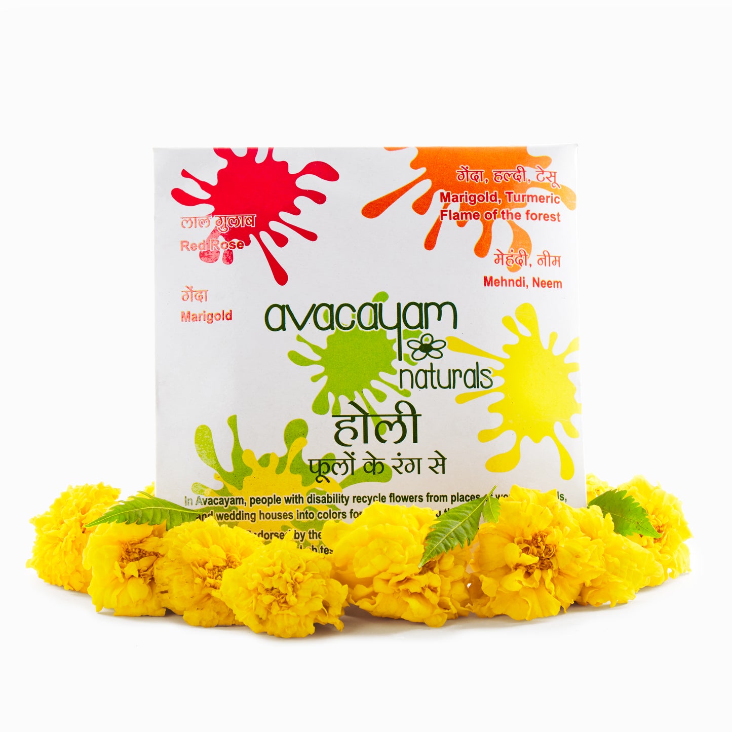 Marigold – Made from Temple Flowers