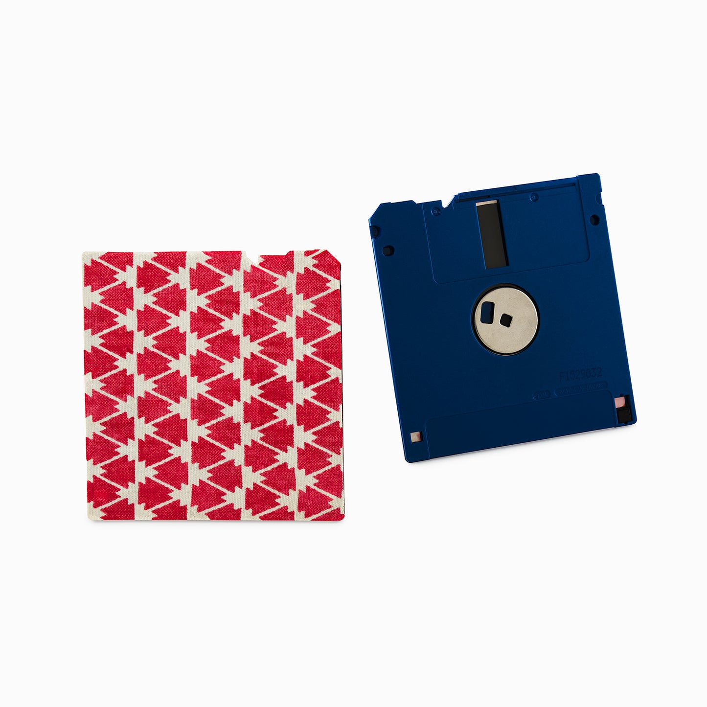 Punch Pink - Floppy Disk Coaster Set of 2