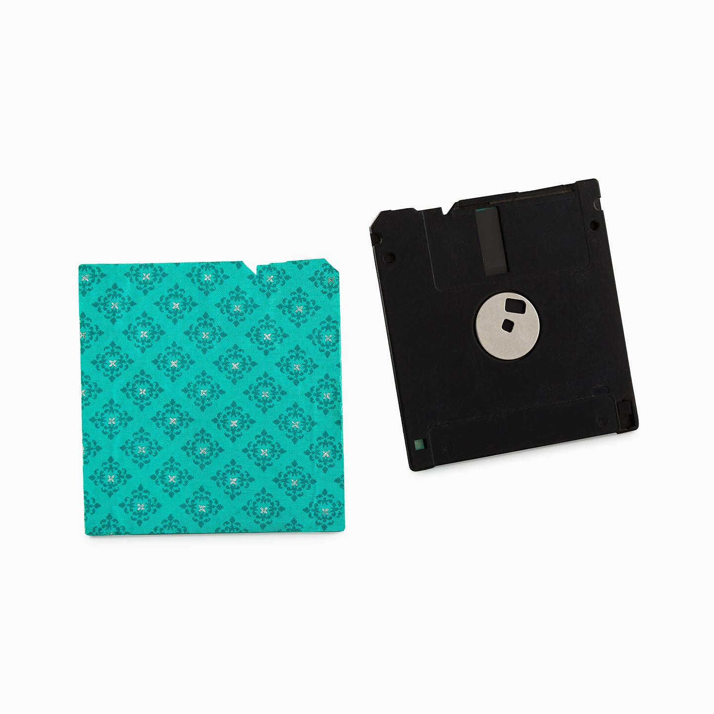 Arctic Blue - Floppy Disk Coaster Set of 2